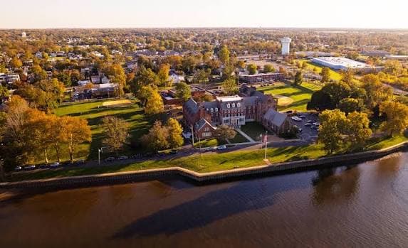 Doane Academy campus aerial view